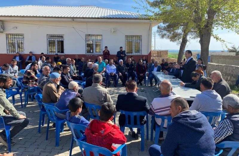 Milletvekili Ahmet Aydın köylülerle buluşuyor
