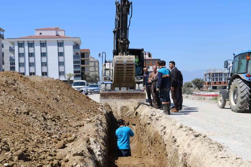Yeni yerleşim yerlerinin altyapıları MASKİ’den
