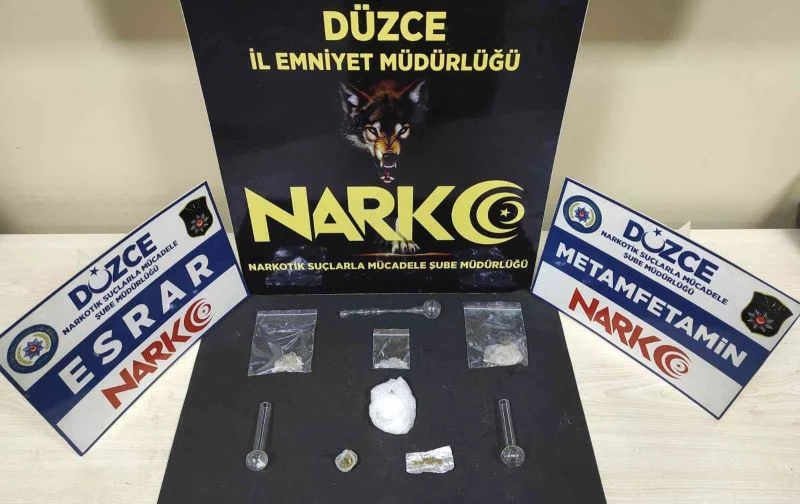 Düzce’ye uyuşturucu getirirken yakalandılar
