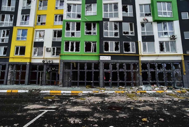 Rus ordusundan temizlenen Irpin’in son hali görüntülendi
