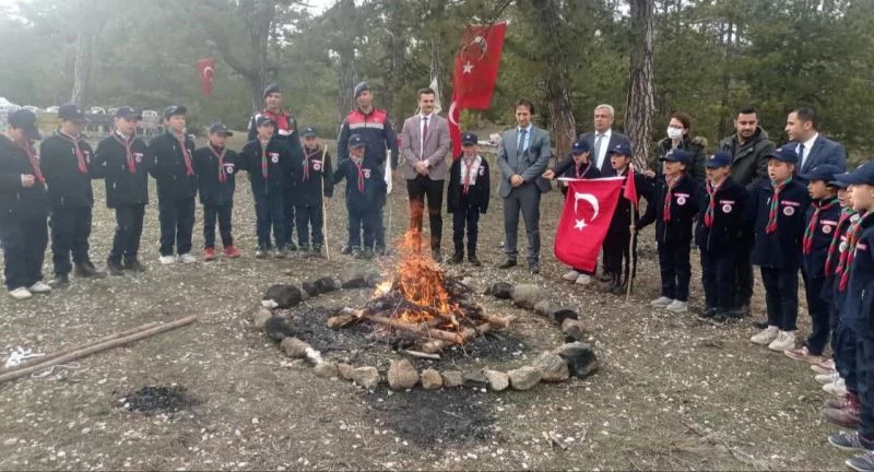 Berit Dağı’nın izcileri doğada
