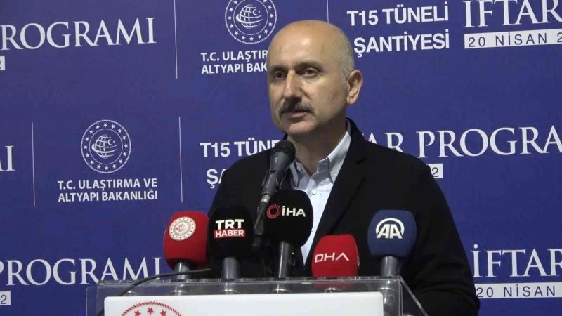 Bakan Karaismailoğlu: 