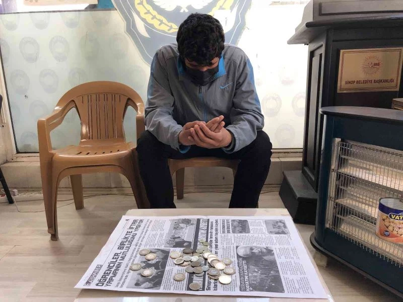 Sinop’a dışarıdan gelen dilenciyi zabıtalar yakaladı
