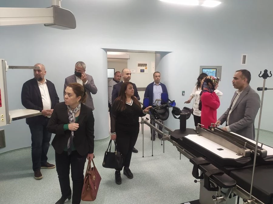 Dörtyol’da Eczacılar Yeni Devlet Hastanesini Gezdi