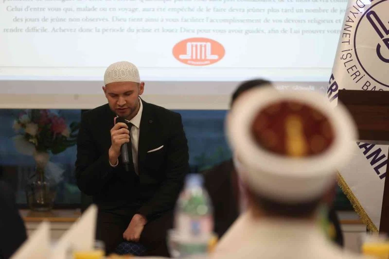 Diyanet İşleri Başkanı Erbaş, Strasbourg’ta STK temsilcileri ile iftar yaptı
