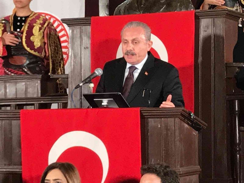 TBMM Başkanı Şentop: “Milli mücadelemizin ilk esası şüphesiz ki tam bağımsızlık hedefidir”
