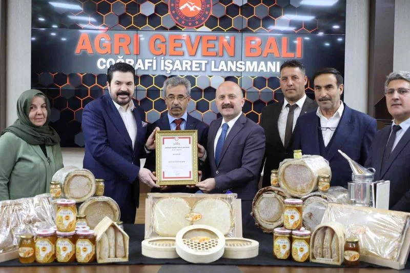 Antibiyotik özelliği bulunan Ağrı Geven Balı, Coğrafi İşaret Belgesi aldı
