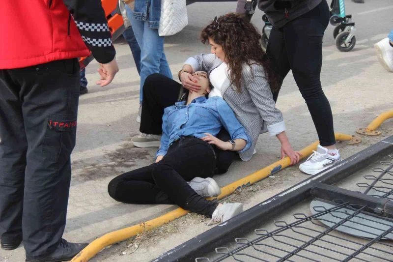 İş yerini açmak isteyen güvenlik görevlisi dehşeti yaşadı
