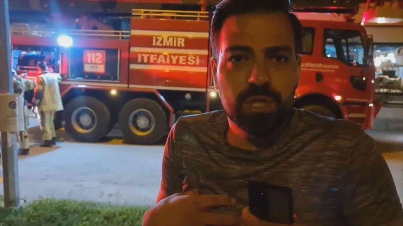 İtfaiye personeli canlı yayında gazeteciye böyle saldırdı
