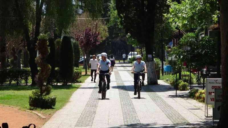 Manavgat’ta bisikletli Martı Timi iş başı yaptı
