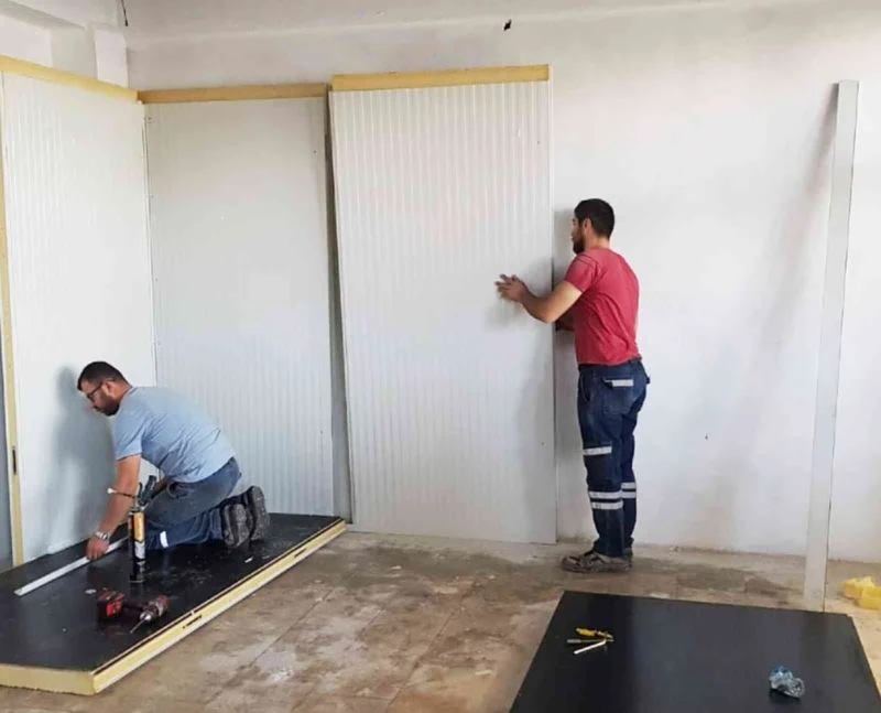 Çok amaçlı salonlara soğuk hava deposu kuruluyor
