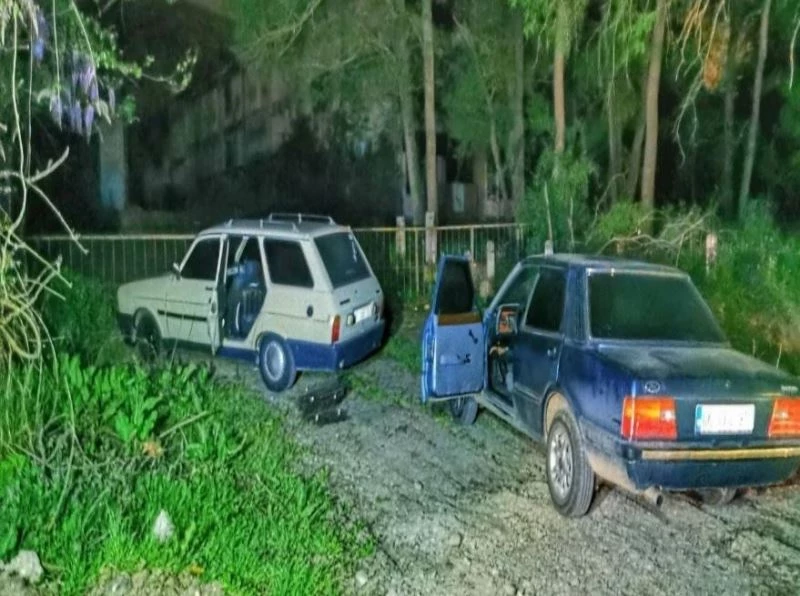 Hurda hırsızlarını jandarma suçüstü yakaladı
