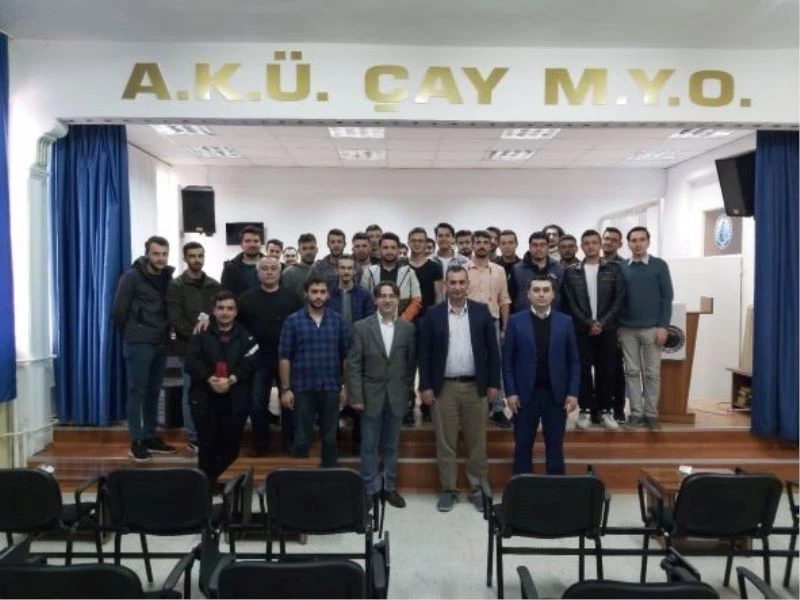 Afyonkarahisar’da, ’Kamu Binalarında Enerji Verimliliği’ seminer verildi
