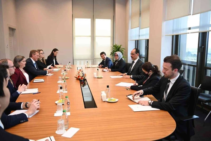 Cumhurbaşkanlığı Sözcüsü Büyükelçi İbrahim Kalın, ABD Dışişleri Bakanlığı Siyasi İşler Müsteşarı Victoria Nuland görüştü
