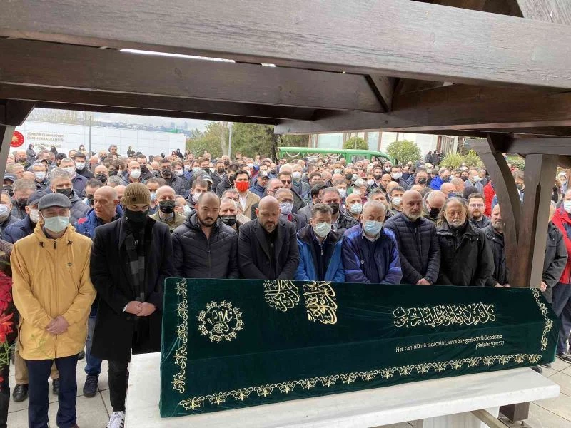 Hayatını kaybeden gazeteci Rauf Gerz son yolculuğuna uğurlandı
