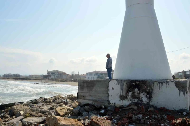 Karadeniz’in parça parça yuttuğu ilçede erozyon giderek artıyor
