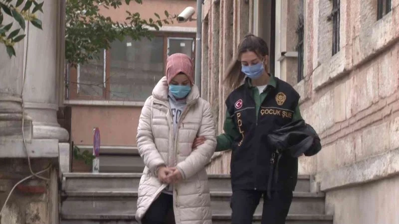 Nisa Mihriban bebeği boş araziye bırakan annesi adliyeye sevk edildi
