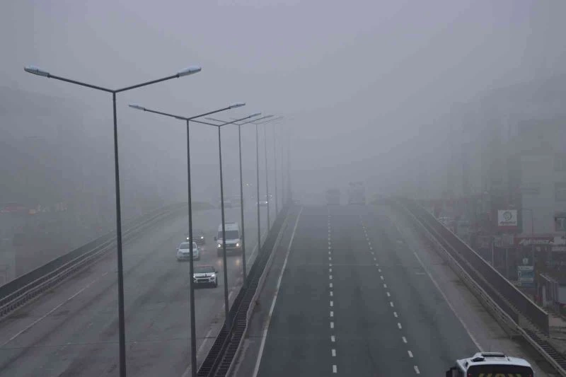 Kocaeli güne yoğun sisle başladı
