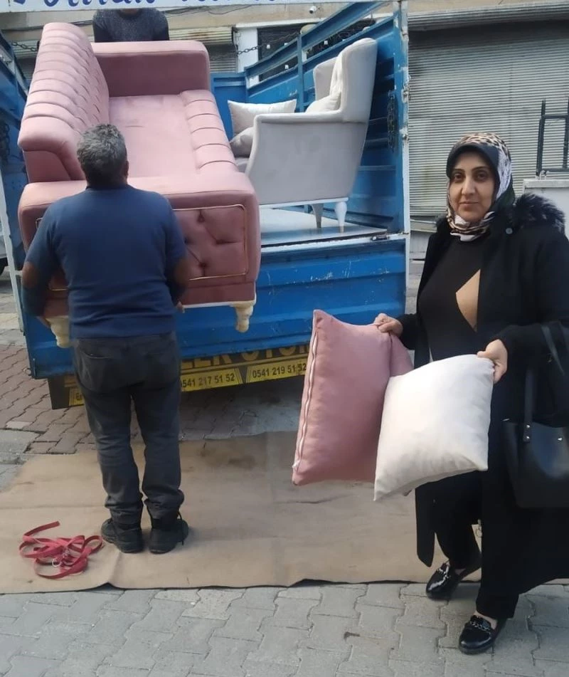 Maddi durumu zayıf ailelere yardım yapıldı
