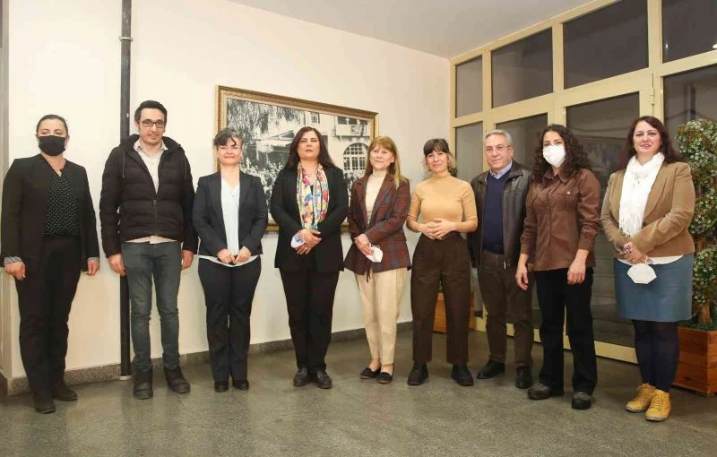 Söke Pamuğu Su Koruyuculuğu Yürütme Kurulu Başkan Çerçioğlu ile görüştü
