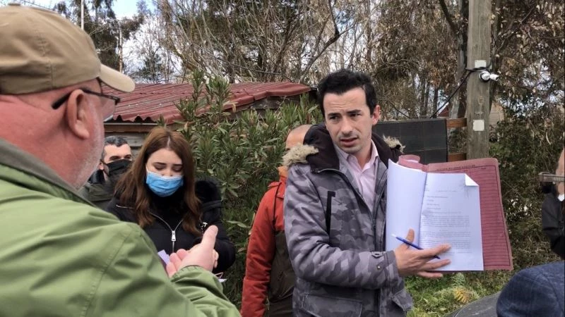 Sinop’ta kamp işletmesinde tahliye kargaşası
