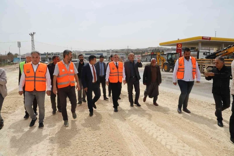 Beyazgül Evren Sanayi Sitesi Bağlantı Yolunu inceledi
