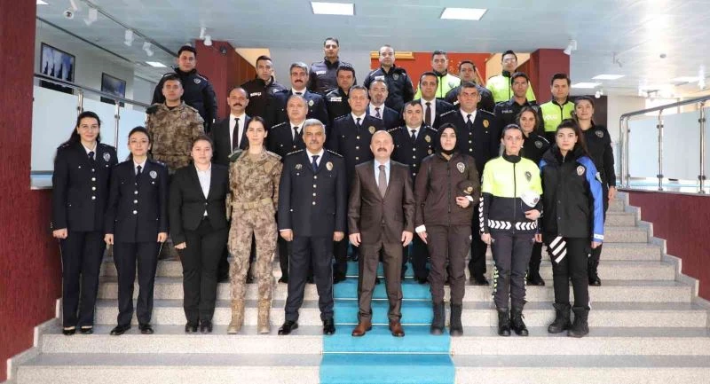 Vali Varol Emniyet Teşkilatını kabul etti
