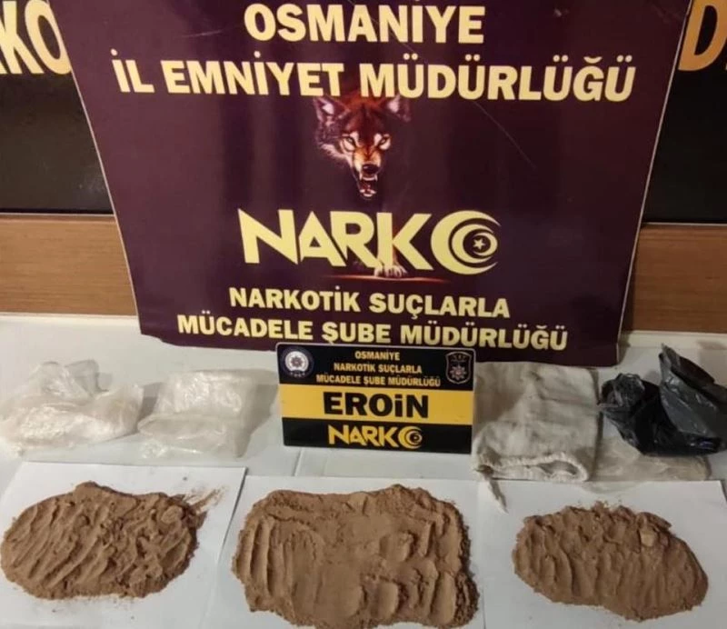 Osmaniye’de uyuşturucu sevkiyatına 2 tutuklama
