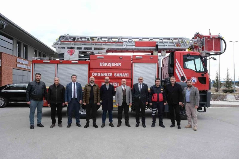 Eskişehir OSB itfaiye filosu gücüne güç katıyor
