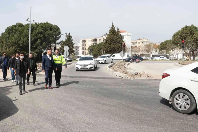 Akhisar’ın prestij caddelerinde sona gelindi
