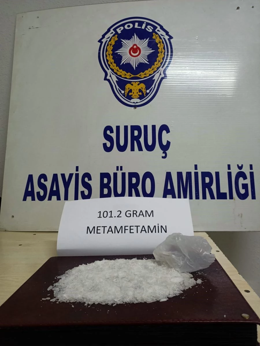 Suruç’ta Metamfetamin Yaklandı