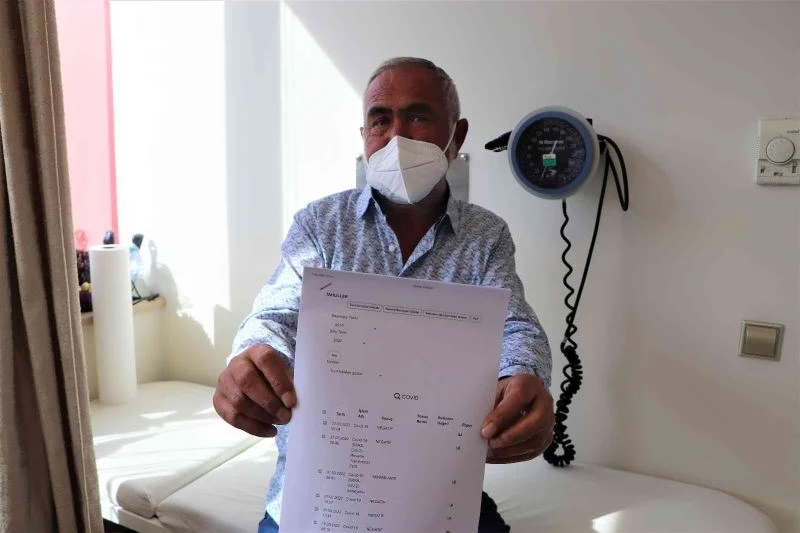 98 kere korona testi oldu, profesör bile şaşırdı
