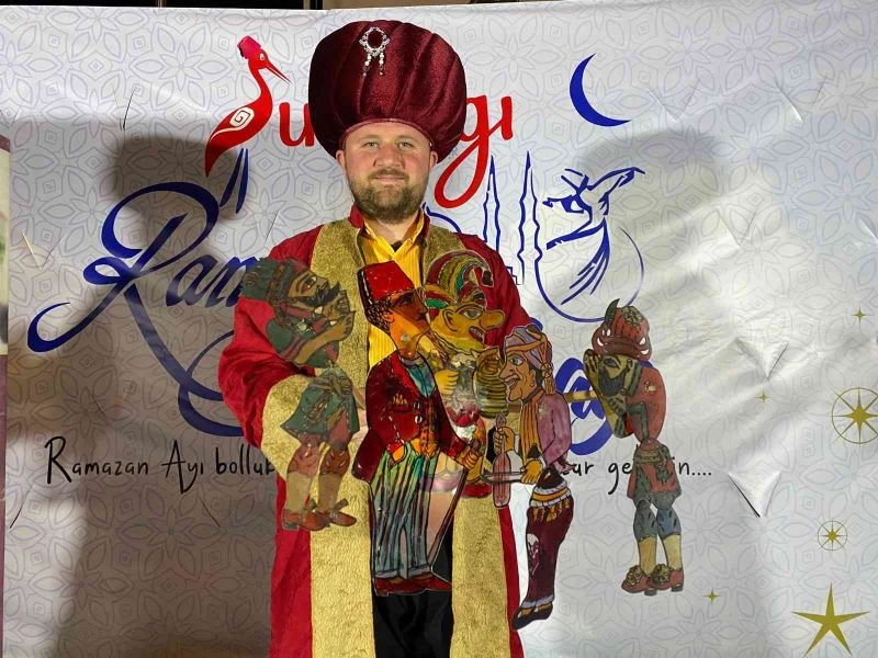 Balıkesir’in tek hayalisi Murat Seyman Ramazan ayını şenlendiriyor
