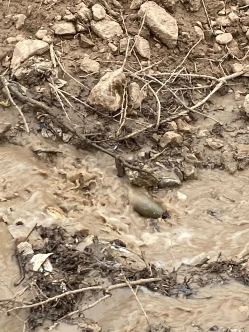 Çukurca’da bulunan havan topu mühimmatı imha edildi
