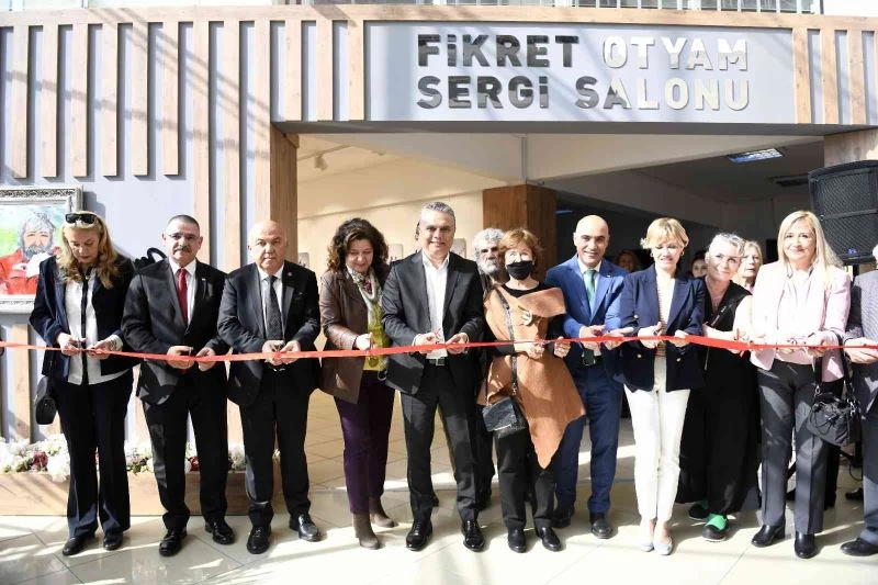 Fikret Otyam Sergi Salonu açıldı
