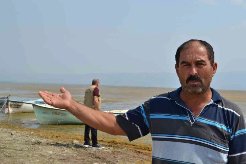 Marmara Gölü’nü izinsiz kullanan muhtardan açıklama
