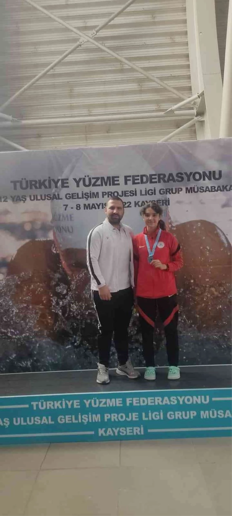 Yüzücüler Kayseri’den Madalyalarla döndü
