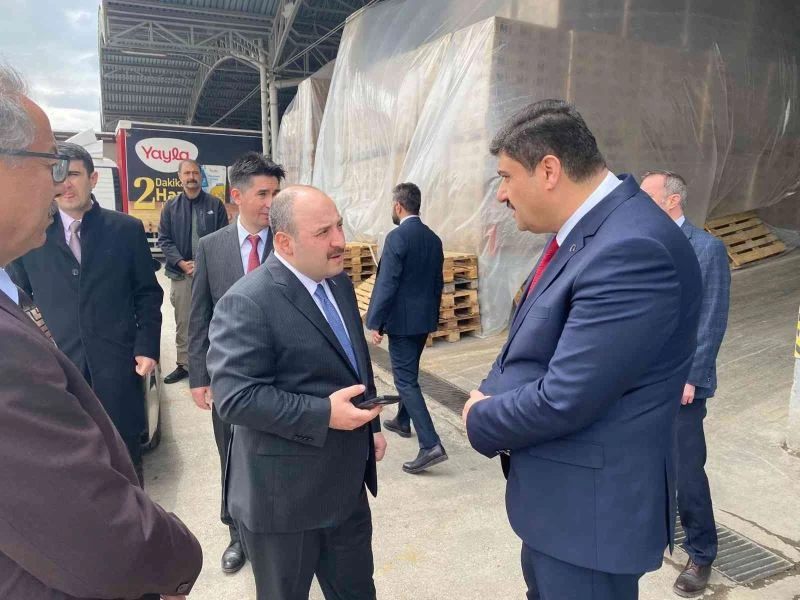 Bakan Varank ve Başkan Oğuz’dan işçi ve sanayicilere ziyaret
