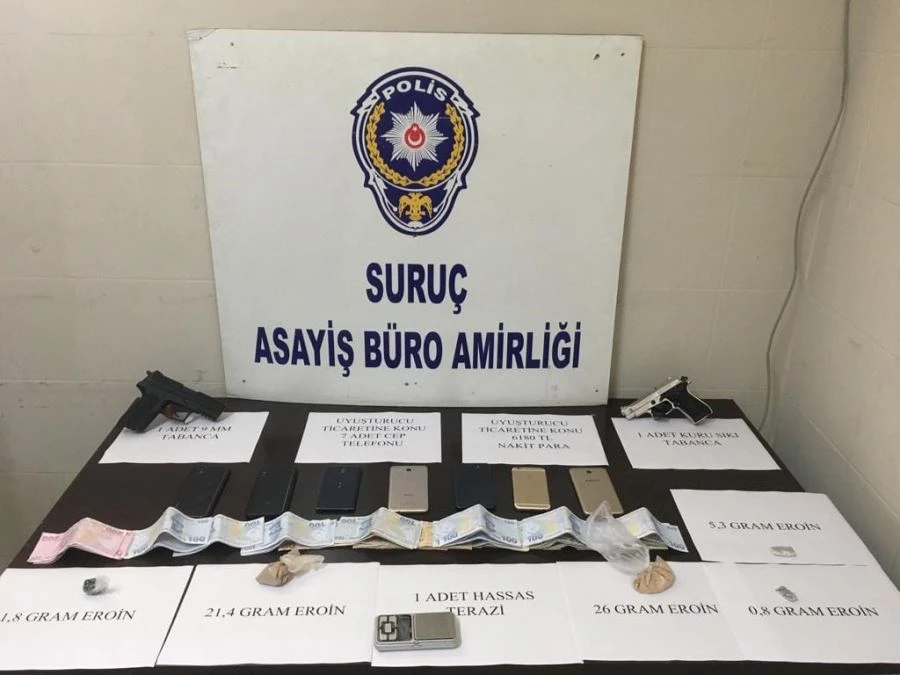Suruç Asayiş Büro Uyuşturucu Tacirlerini Affetmiyor
