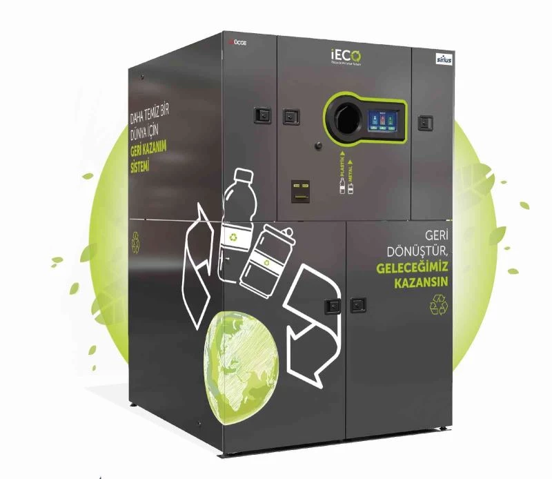 ÜÇGE depozito iade sistemi iECO ile We-Cycle Fuarında
