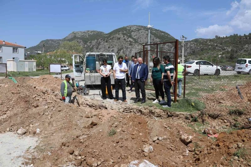 Düğerek Mahallesine 300 tonluk Atıksu deposu
