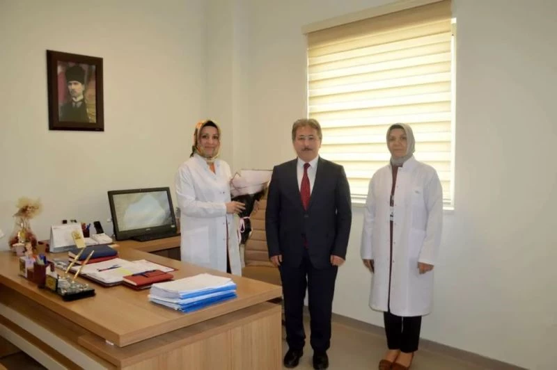 Benli’den hemşirelere ziyaret
