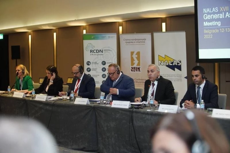 Başkan M. Ergün Turan NALAS’ın 1. başkanvekili seçildi
