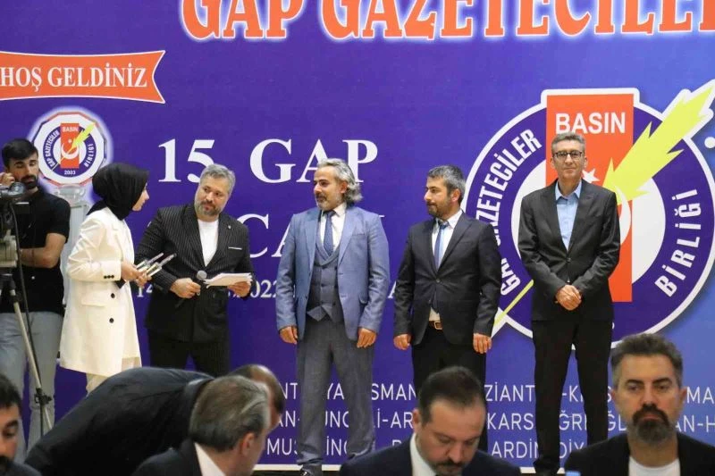 GAP Gazeteciler Birliği’nden İHA’ya ödül
