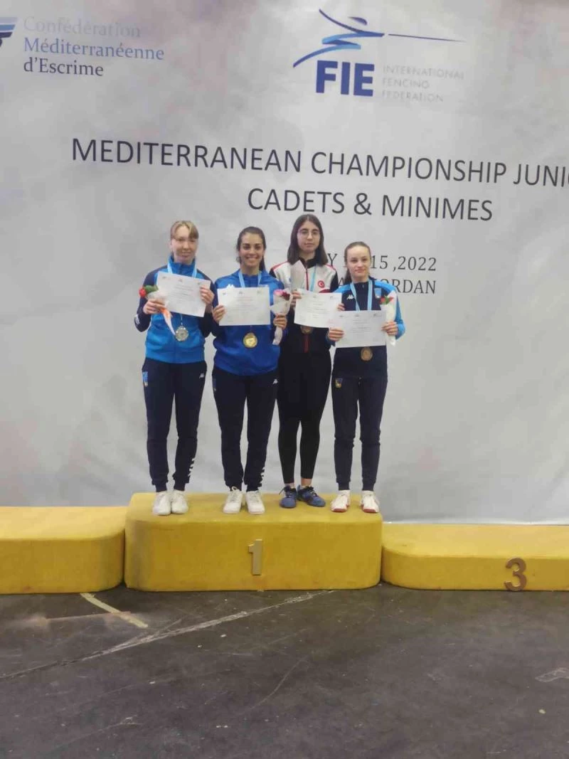 Eskrimcilerden Ürdün’de 3 madalya daha
