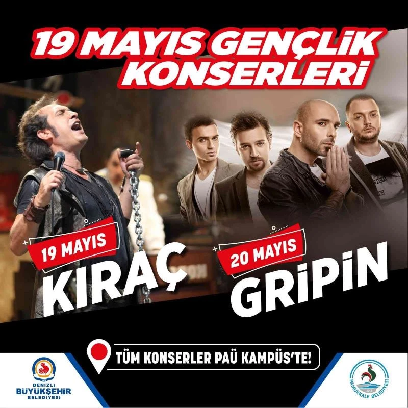 Denizli, Gençlik Festivalinde coşacak
