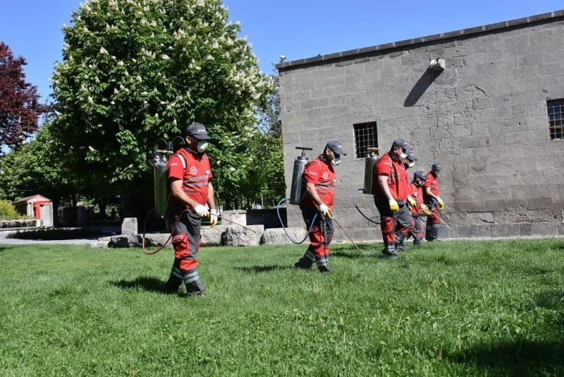 Kocasinan’dan huzurlu bir yaz için haşere ile mücadele
