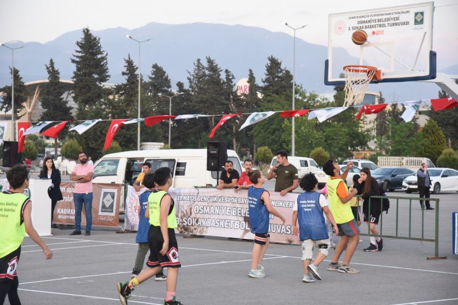 Sokak Basketbol Turnuvası Başkan Kadir Kara’nın Atışıyla Başladı