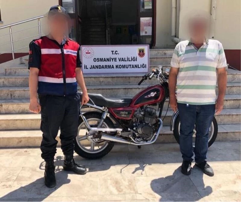 Çalınan motosiklet bulunarak sahibine teslim edildi
