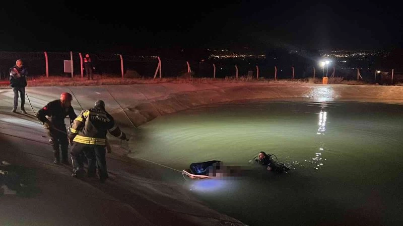 Yangın söndürme göletine giren ikiz kardeşlerin cansız bedenlerine ulaşıldı
